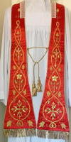 Red Preaching Stole